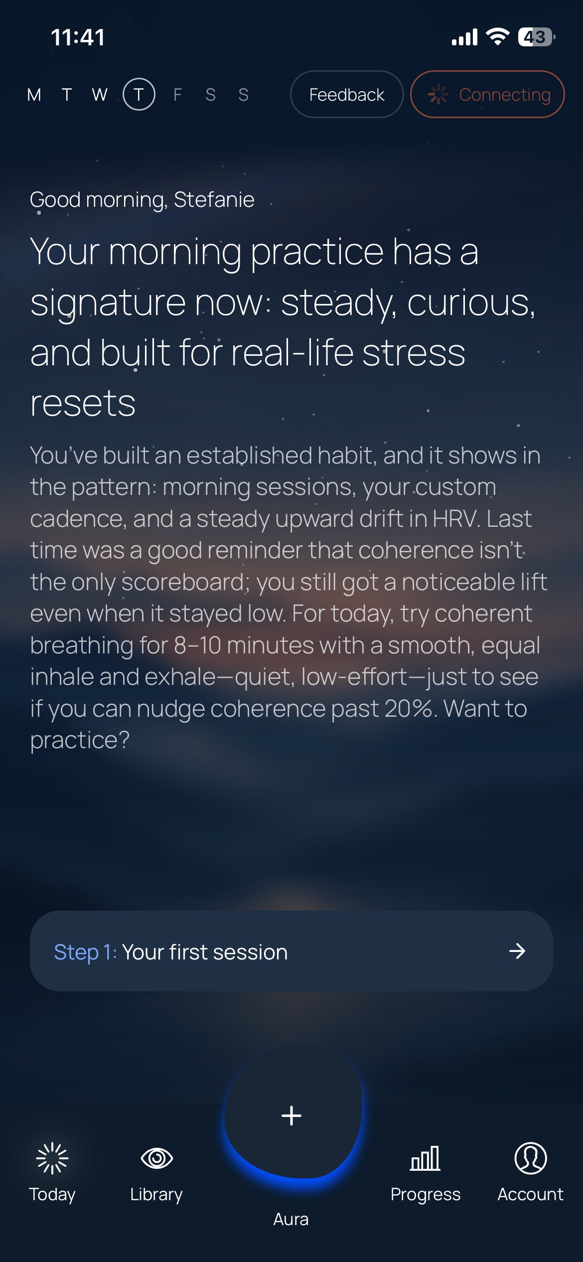 moonbird app screenshot 1